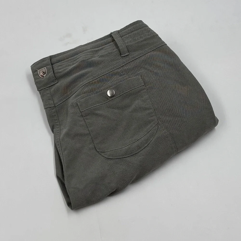 Kuhl Trekr Hiking Womens 10R Sage Green Straight‎ Leg Outdoor Pants